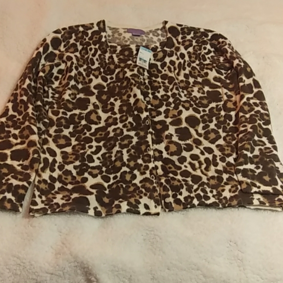 Laura Scott Blouse/Cardigan combo - Picture 1 of 4